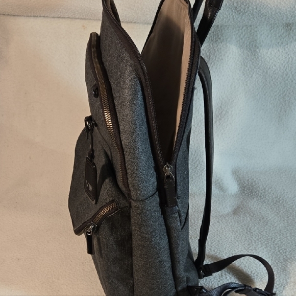 Tumi Harlow Charcoal Laptop Bag Backpack - Picture 6 of 15